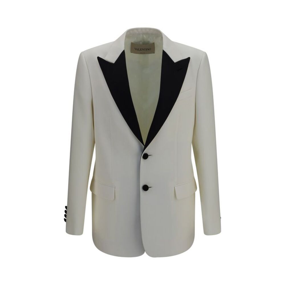 Valentino Men Two-Tone Wool Jacket